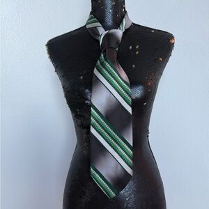 Vintage Lilly Dache Elegant Retro Striped Men's Tie
